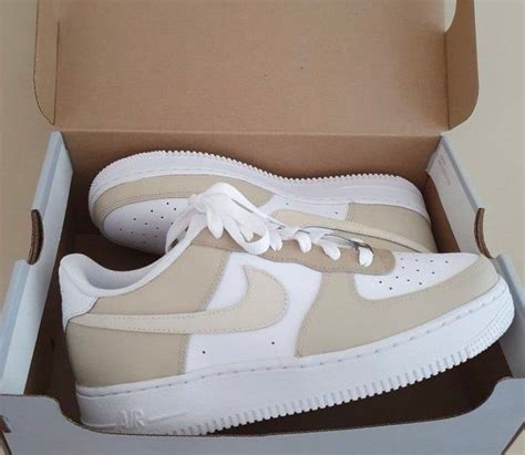 nike air force beige zalando|beige air force 1 women's.